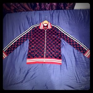 GG jacquard cotton jacket